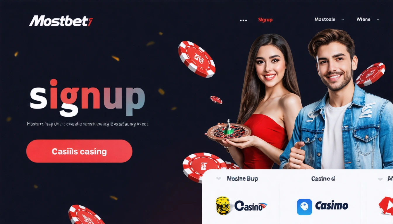signup Mostbet